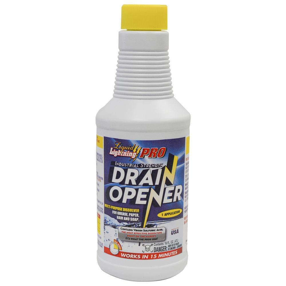 Jones Stephens S95701 Liquid Lightning Pro Drain Cleaner 16 Oz