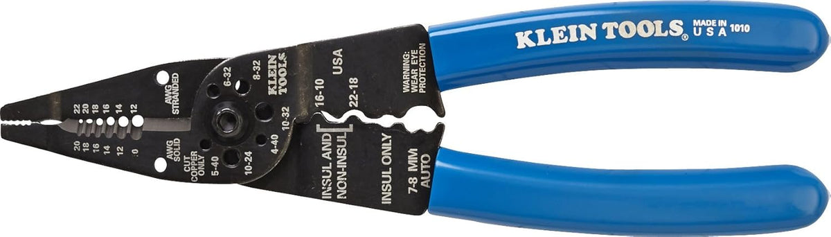 Klein Tools 1010 Long Nose Multi Tool Wire Stripper 10-22 AWG