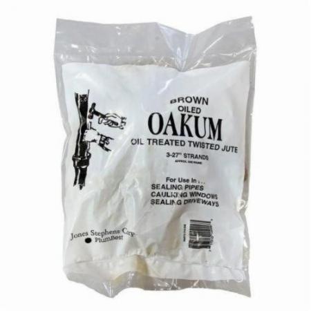 Jones Stephens O15006 Oakum 1 lb Bag Brown