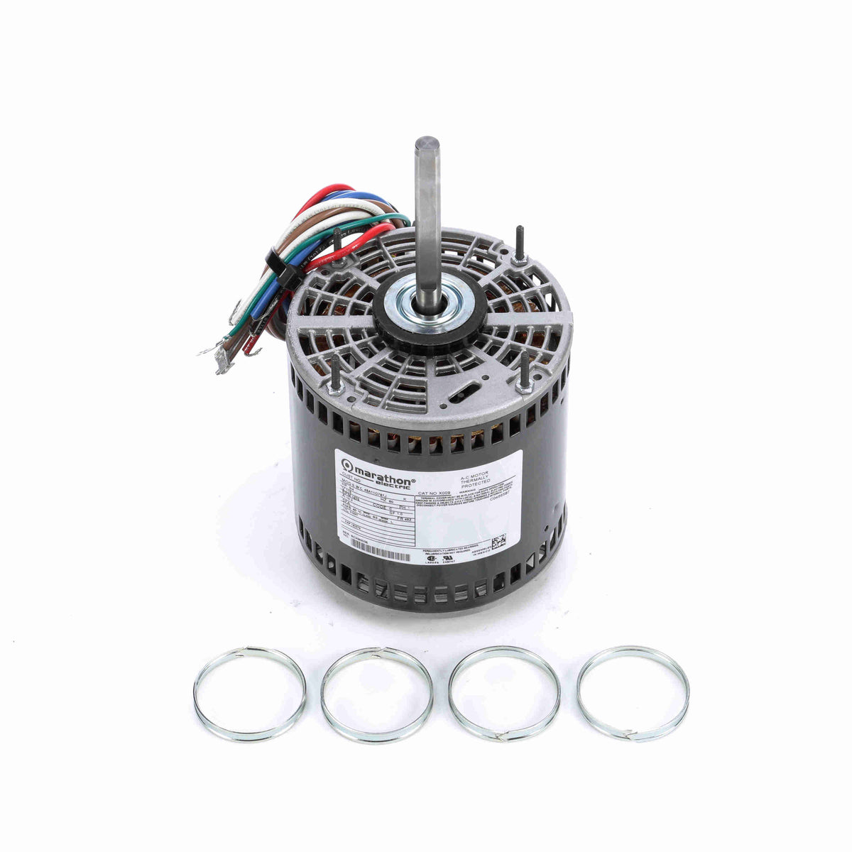 Marathon Electric MX009 Direct Drive Blower Motor 0.75 hp 48Y Frame Replacement Motor