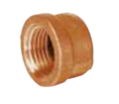 Matco-Norca B-CA09LF 2-1/2 inches Female Brass Cap Lead Free