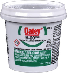 Oatey 30142 H-20 No. 95 Water Soluble Tinning Flux, 8 oz