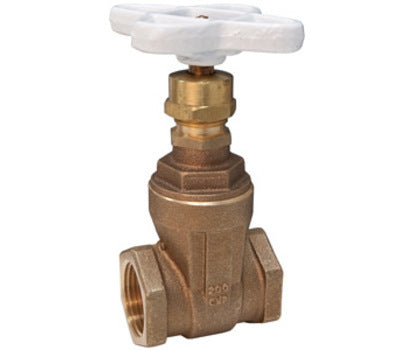 NIBCO Nibco T113-LF 1-1/2 in. Female Silicon Bronze Gate Valve Lead Free
