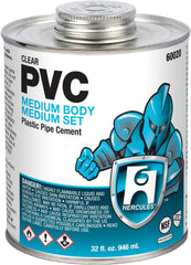 Oatey 31133 PVC 32 Ounce All Weather Clear Cement