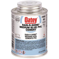 Oatey 30891 PVC Rain-R-Shine Blue Cement 8 oz.