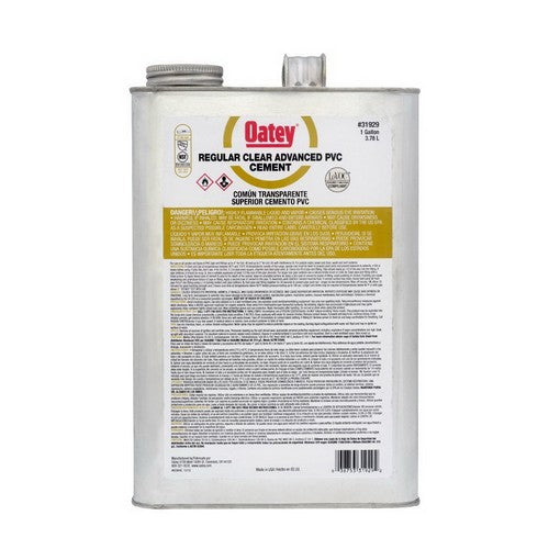 OATEY Oatey 31929 1 Gallon PVC Clear Pipe Cement