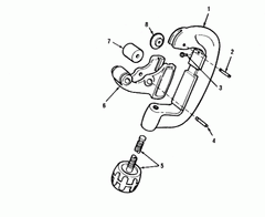 Ridgid 33932 Knurled Pins Package of 2