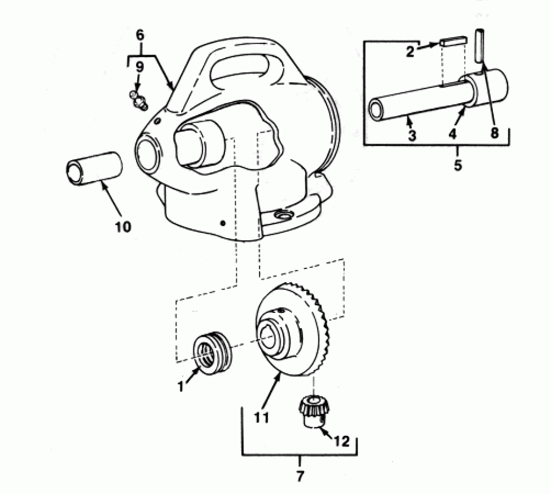 Ridgid 24572 Gear, Pinion with Set Screw for K-50 Drain Cleaning Machine