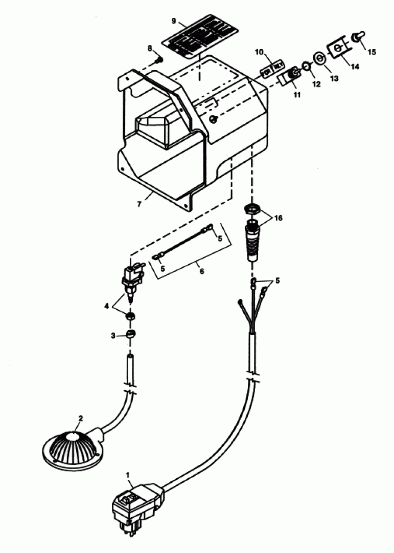 Ridgid 32992 Switch Air for Ridge Tool K-40B/40/380/400/750/750R/3800/7500 Drain Cleaning Machines