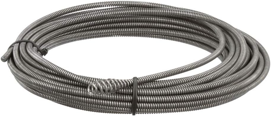 Ridgid 89400 Drain Cleaning Cable with Bulb Auger 5/16 inch x 50 feet