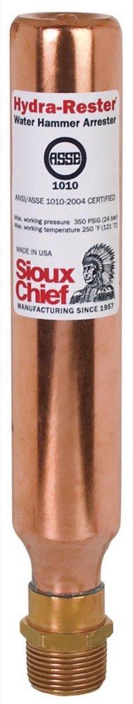 Sioux Chief 653-B HydraRester Water Hammer Arrester 3/4 Inch MIP