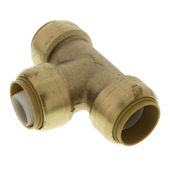 SharkBite U370LF Tee Push-Fit x Push-Fit x Push-Fit 3/4 Inch Lead-Free Brass