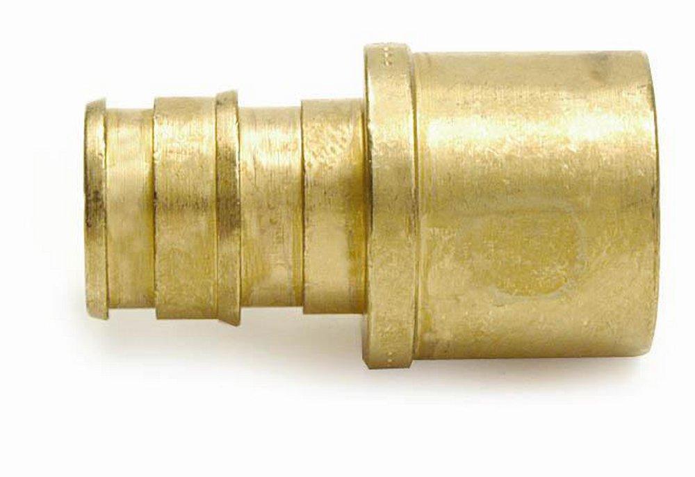 Uponor LF4517575 ProPEX LF Brass Sweat Adapter 3/4 PEX x 3/4 Copper