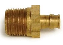 Uponor LF4522525 Male Adapter 2-1/2 in PEX x Male NPT Brass