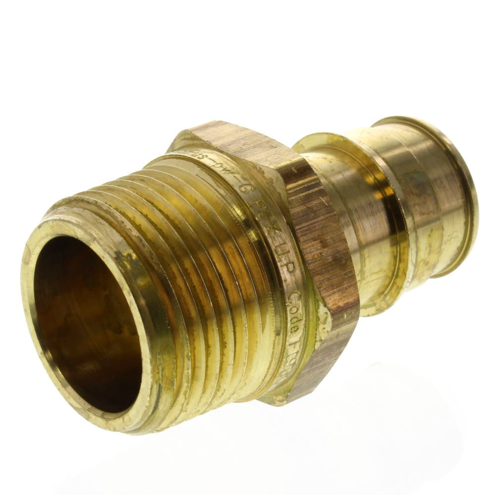 Uponor LF4522525 Male Adapter 2-1/2 in PEX x Male NPT Brass