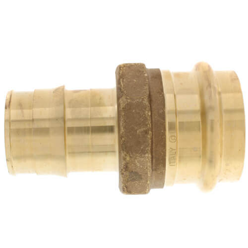 Uponor LFP4513030 ProPEX LF Brass Copper Press Adapter 3 inch PEX x 3 inch Copper