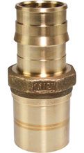 Uponor LFP4501010 Adapter 1 Inch PEX x Copper 250 psi Brass