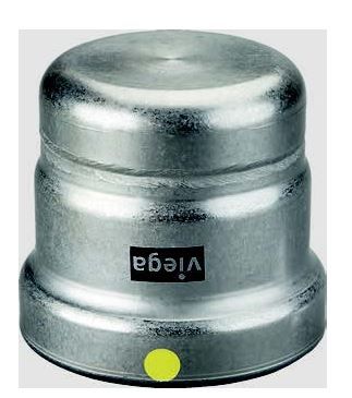 Viega 28860 MegaPressG Cap 2-1/2 inch Press Carbon Steel