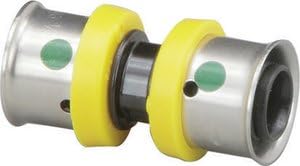 Viega 49407 PEX Press Polymer Coupling (Lead-Free)