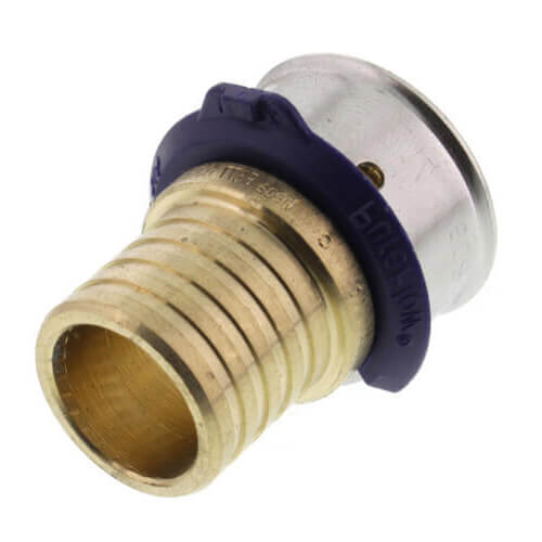 Viega 97840 PureFlow Adapter 3/4 Press x Polybutylene Bronze