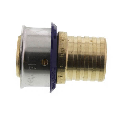 Viega 97840 PureFlow Adapter 3/4 Press x Polybutylene Bronze