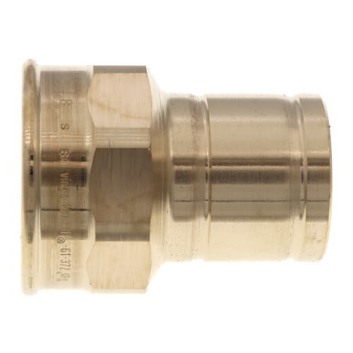 Viega 79450 ProPress Adapter 1 x 1 Female Street Bronze Adapter Lead Free