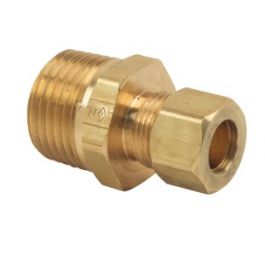 BrassCraft 68-6-8X Reducing Adapter 3/8 OD x 1/2 MIP Compression Fitting