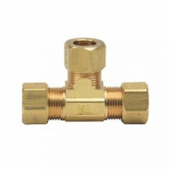 BrassCraft 64-6X Lead-Free Compression Tee 3/8 Inch Brass