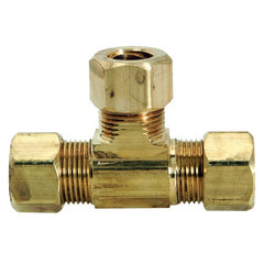 BrassCraft 64-6X Lead-Free Compression Tee 3/8 Inch Brass