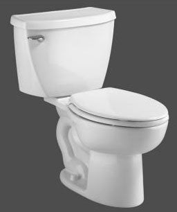 American Standard 3481001.020 Cadet FloWise Pressure Assist Siphon Jet Elongated Universal Toilet Bowl, White