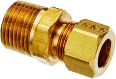 BrassCraft 68-6-6X Adapter 3/8 OD by 3/8-Inch Male Reducing Lead-Free Brass