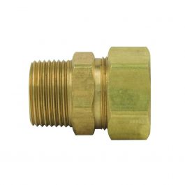 BrassCraft 68-14-12X Lead-Free Compression x MIP Reducing Adapter 7/8 OD Tube x 3/4 MIP Inch Brass