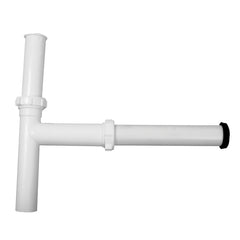 Dearborn P9100T White Polypropylene Telescopic Disposer Kit for InSinkErator or GE 1-1/2 in