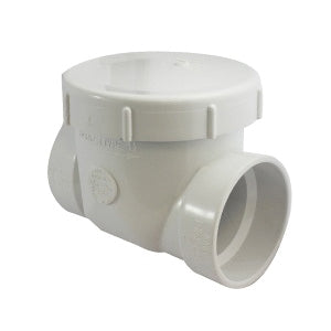 Canplas 223282W PVC DWV Backwater Valve 2 inches Hub