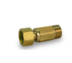 Everflow 73438-NL 3/8 in. Female x 1/4 in. Male Brass Easy Connect Supply Adapter with Nut