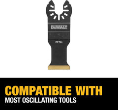 DeWalt DWA4209 Titanium Metal Oscillating Tool Blade 3.81 Inch 5.75 Inch