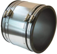 Fernco 1056-44RC Shielded PVC Pipe Coupling for Cast Iron Plastic or Steel to Cast Iron Plastic or Steel Plumbing Connections