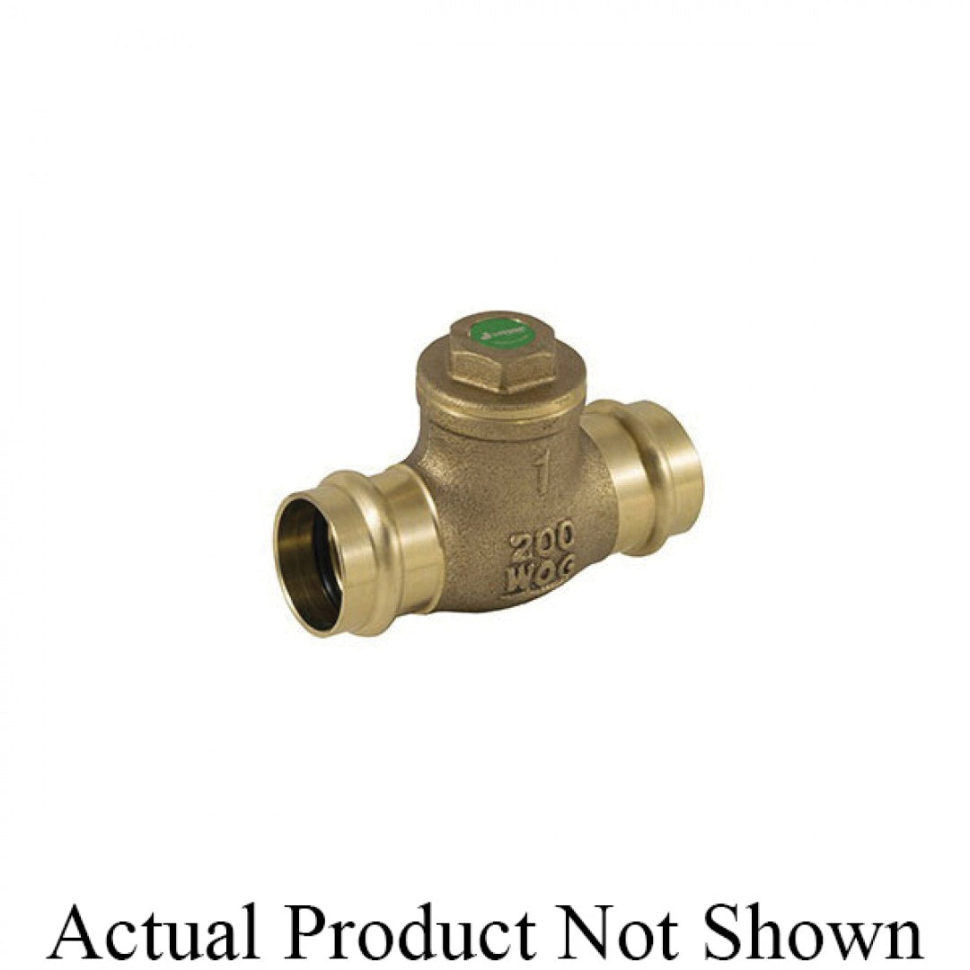 Jomar 105-007G Horizontal Swing Check Valve, Press Connection, Class 125, 200 WOG