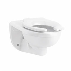 Kohler K-84325-0 Kingston Ultra 1.1 - 1.6 gpf Top Spud Siphon Jet Vitreous China Elongated Front Toilet Bowl White