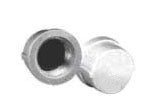 Matco-Norca ZMGCA03 Galvanized Malleable Cap 1/2 Silver