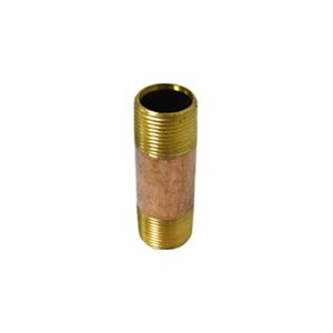 Matco-Norca NBR04212 Brass Pipe Nipple 3/4 x 2-1/2 inches