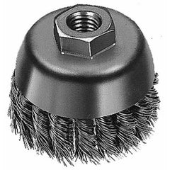 Milwaukee 48-52-1350 4 Inch Carbon Steel Knot Wire Cup Brush