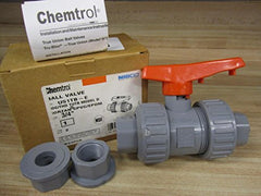 Nibco U51TB-E Chemtrol Ball Valve 3/4 inch