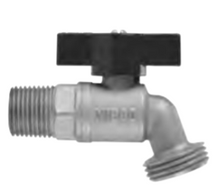 Nibco QT56X 3/4 In. MIP Brass Hose Bibb