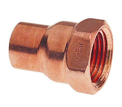 Nibco 603 3/4 in. Sweat x Female (7/8 OD x 3/4 in.) Wrot Copper Adapter, Lead Free