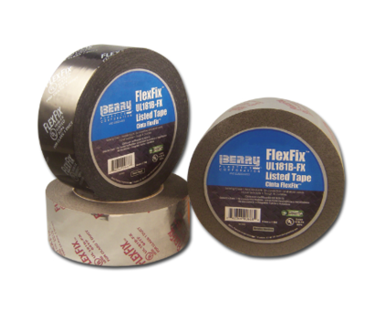 Polyken 1141186 FlexFix 3 in x 120 yds Printed OPP Tape Metallic