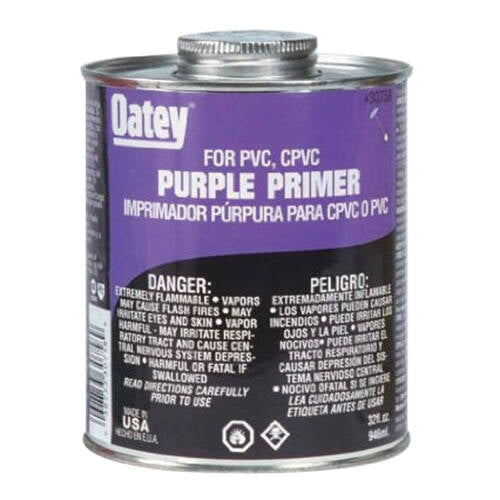 Oatey 30758 PVC Purple Primer 32 oz