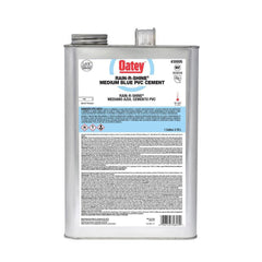 Oatey 30895 Rain-R-Shine Blue Medium PVC Cement 1 Gallon