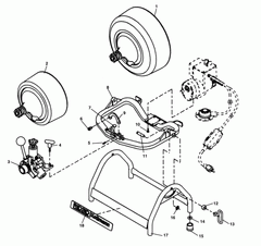 Ridgid 60087 K-3800 Powered Auto Feed Assembly