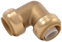 SharkBite U260LF Brass Push 90-Degree Elbow 1 Inch x 1 Inch